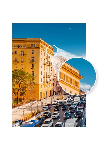 Slika tehnologije UHD 4K 8,3 megapiksela