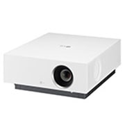 LG Pametni laserski projektor LG HU810P za kućno kino CineBeam s tehnologijom 4K UHD, Prikaz bočne strane iz kuta od +15 stupnjeva, HU810PW, thumbnail 5