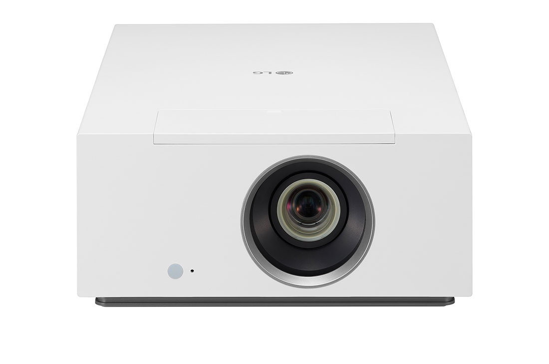 LG Hibridni projektor za kućno kino LG CineBeam HU710P 4K UHD, prikaz prednje strane, HU710PW