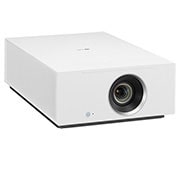 LG Hibridni projektor za kućno kino LG CineBeam HU710P 4K UHD, Prikaz bočne strane iz kuta od +15 stupnjeva, HU710PW, thumbnail 7