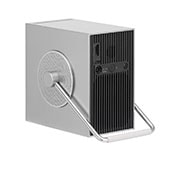 LG CineBeam Q 4K UHD laserski projektor sa webOS sučeljem, prikaz stražnje strane iz kuta od +45 stupnjeva, HU710PB, thumbnail 3