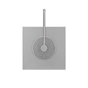 LG CineBeam Q 4K UHD laserski projektor sa webOS sučeljem, prikaz s bočne strane s podignutom ručkom, HU710PB, thumbnail 6