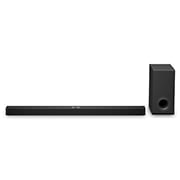 LG S90TY LG Soundbar s Dolby Atmos 5.1.3-kanalnim zvukom za televizor, Prikaz prednje strane  LG Soundbara S90TY i niskofrekventnog zvučnika (subwoofer), S90TY, thumbnail 2