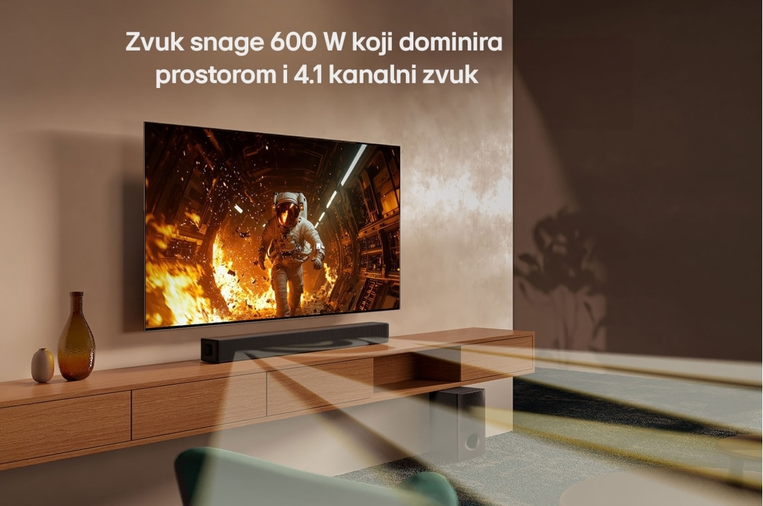 LG SH5A LG Soundbar s 4.1-kanalnim zvučnikom za televizor, life style, SH5A, thumbnail 11