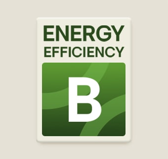 Energetski razred B Učinkovito sušenje uz manju potrošnju energije