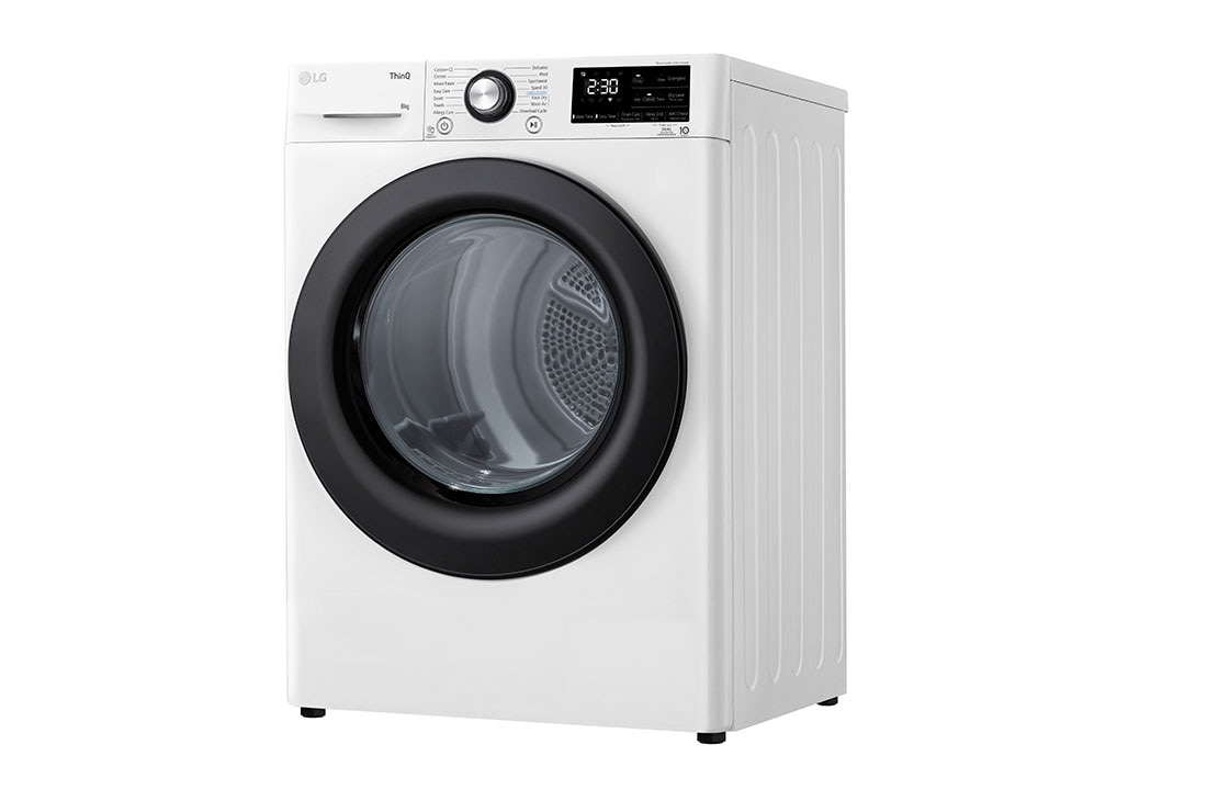 LG 8 kg, Eco Hybrid™ DUAL Inverter sušilica rublja sa toplinskom pumpom, kondenzator sa automatskim čišćenjem, ThinQ™ WiFi funkcija, RH80V3AVBN, RH80V3AVBN, thumbnail 10
