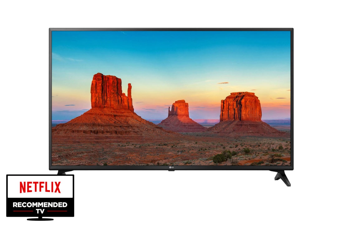 LG 60'' (152 cm) Ultra HD TV s tehnologijom Active HDR i operativnim sustavom webOS 4.0, 60UK6200PLA