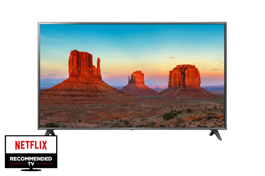 LG 75'' (191 cm) Ultra HD TV s tehnologijom Active HDR i operativnim sustavom webOS 4.0, 75UK6200PLB