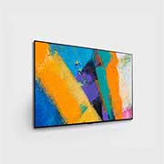LG 77'' (196 cm) 4K HDR Smart OLED TV,  Bočni prikaz iz kuta od 60 stupnjeva s uključenim zaslonom, OLED77GX3LA, thumbnail 4