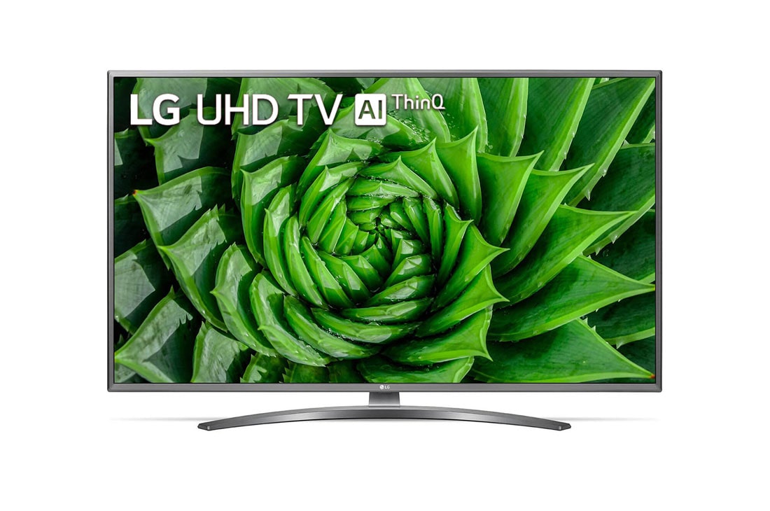 LG 43'' (109 cm) 4K HDR Smart UHD TV, prednji prikaz s nadograđenom slikom, 43UN81003LB