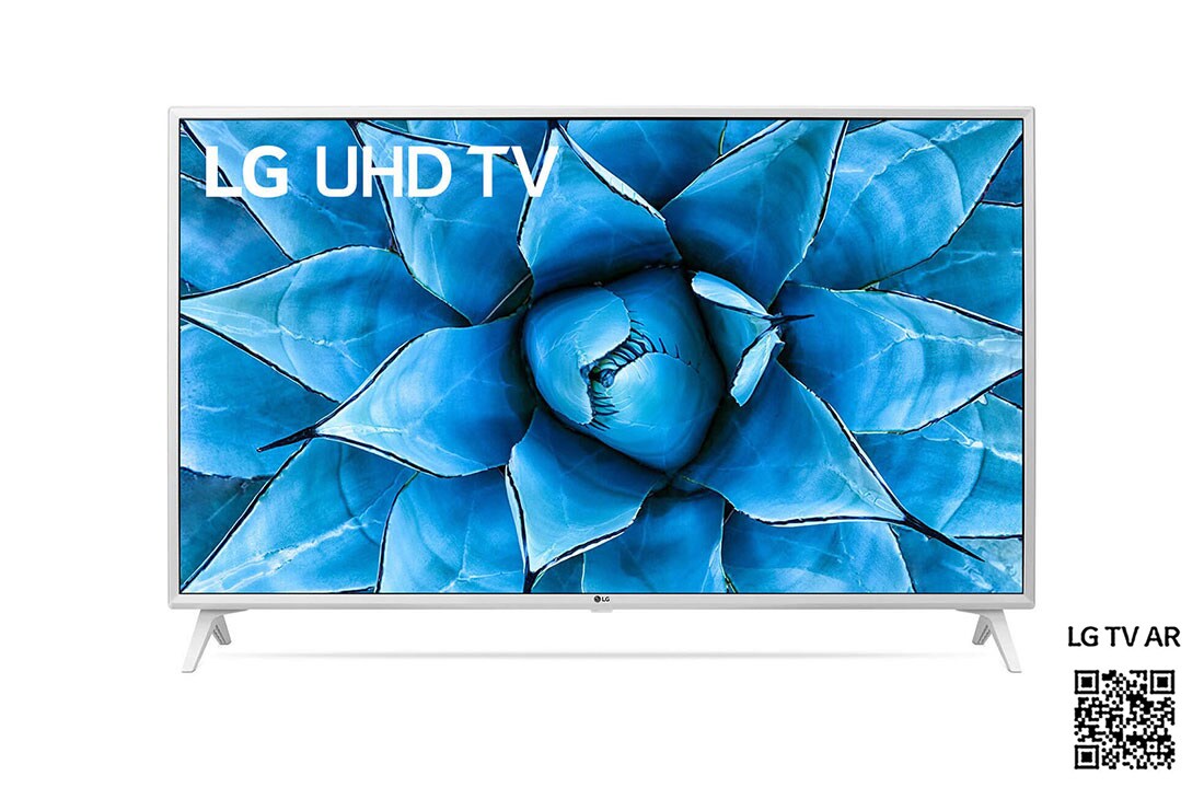 LG 49'' (124 cm) 4K HDR Smart UHD TV, prednji prikaz s nadograđenom slikom, 49UN73903LE