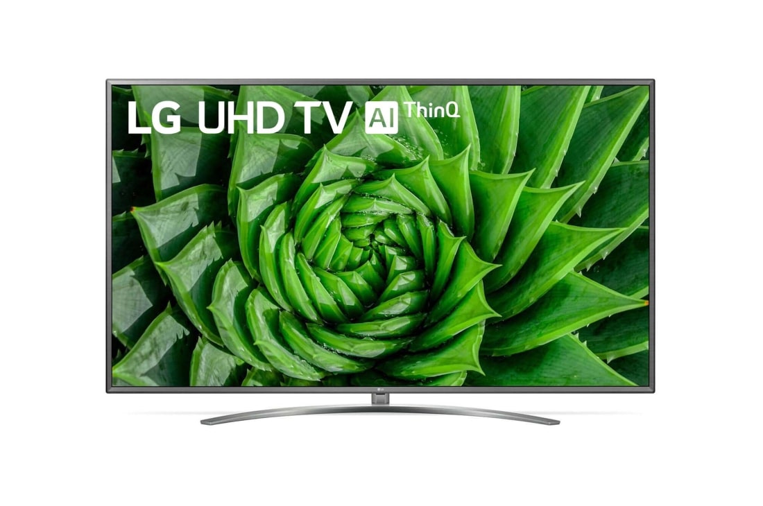 LG 75'' (191 cm) 4K HDR Smart UHD TV, prednji prikaz s nadograđenom slikom, 75UN81003LB