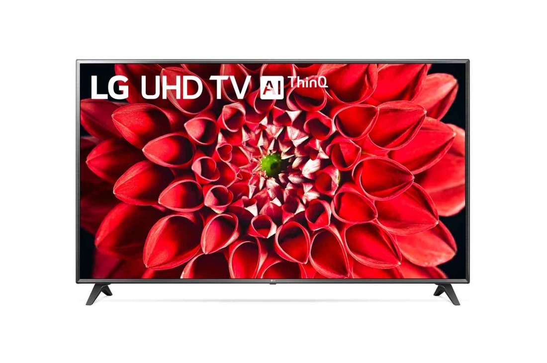 LG 75'' (191 cm) 4K HDR Smart UHD TV, prednji prikaz s nadograđenom slikom, 75UN71003LC