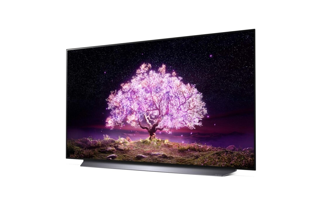 LG 55'' (139 cm) 4K HDR Smart OLED TV, Bočni prikaz iz kuta od -15 stupnjeva, OLED55C11LB, thumbnail 2