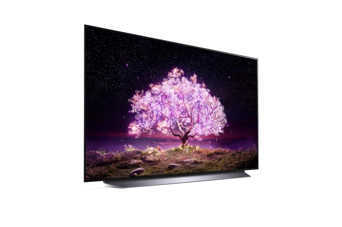 LG 55'' (139 cm) 4K HDR Smart OLED TV, Bočni prikaz iz kuta od 30 stupnjeva, OLED55C11LB, thumbnail 5