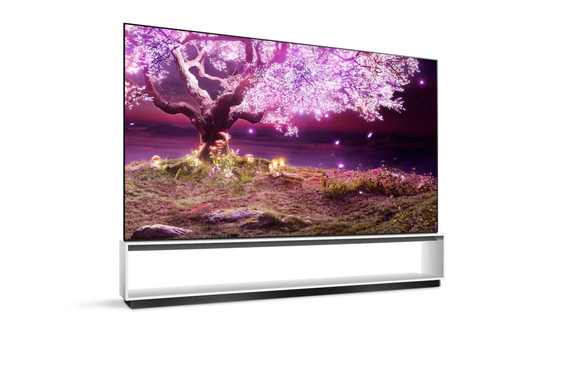 LG 88'' (224 cm) 8K HDR Smart SIGNATURE OLED TV, Bočni prikaz iz kuta od 15 stupnjeva, OLED88Z19LA, thumbnail 6