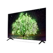 LG 55'' (139 cm) 4K HDR Smart OLED TV, Bočni prikaz iz kuta od -30 stupnjeva, OLED55A13LA, thumbnail 3