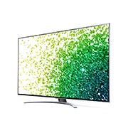 LG 50'' (127 cm) 4K HDR Smart Nano Cell TV, prikaz bočne strane pod kutom od 30 stupnjeva s nadograđenom slikom, 50NANO883PB, thumbnail 3