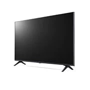 LG 43'' (108 cm) 4K HDR Smart UHD TV, prikaz bočne strane pod kutom od 30 stupnjeva s nadograđenom slikom, 43UP76703LB, thumbnail 3