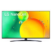 LG 55'' (139 cm) 4K HDR Smart Nano Cell TV, Prikaz prednje strane televizora LF NanoCell, 55NANO763QA, thumbnail 1