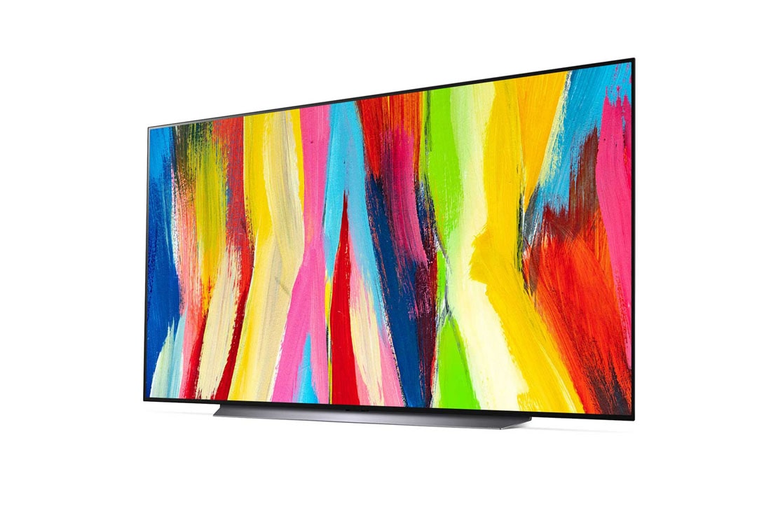 LG OLED evo 83'' (211 cm) 4K HDR Smart TV, Prikaz bočne strane pod blagim kutom , OLED83C21LA, thumbnail 2