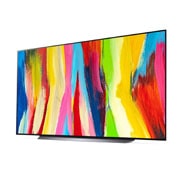 LG OLED evo 83'' (211 cm) 4K HDR Smart TV, Prikaz bočne strane pod blagim kutom , OLED83C21LA, thumbnail 2