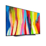 LG OLED evo 83'' (211 cm) 4K HDR Smart TV, Prikaz bočne strane pod blagim kutom, OLED83C21LA, thumbnail 5