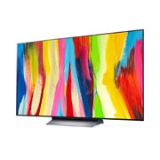 LG OLED evo 55'' (139 cm) 4K HDR Smart TV, Prikaz bočne strane pod blagim kutom , OLED55C21LA, thumbnail 2