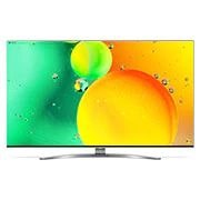LG 50'' (127 cm) 4K HDR Smart Nano Cell TV, prednji prikaz s nadograđenom slikom, 50NANO783QA, thumbnail 2