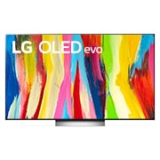 LG OLED evo 77'' C2 4K TV, Prikaz prednje strane , OLED77C22LB, thumbnail 1