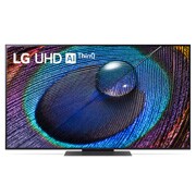 LG UHD UR91 4K pametni televizor od 55 inča, 2023, Prikaz prednje strane televizora LG UHD, 55UR91003LA, thumbnail 1