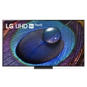 LG UHD UR91 4K pametni televizor od 75 inča, 2023, Prikaz prednje strane televizora LG UHD, 75UR91003LA, thumbnail 1