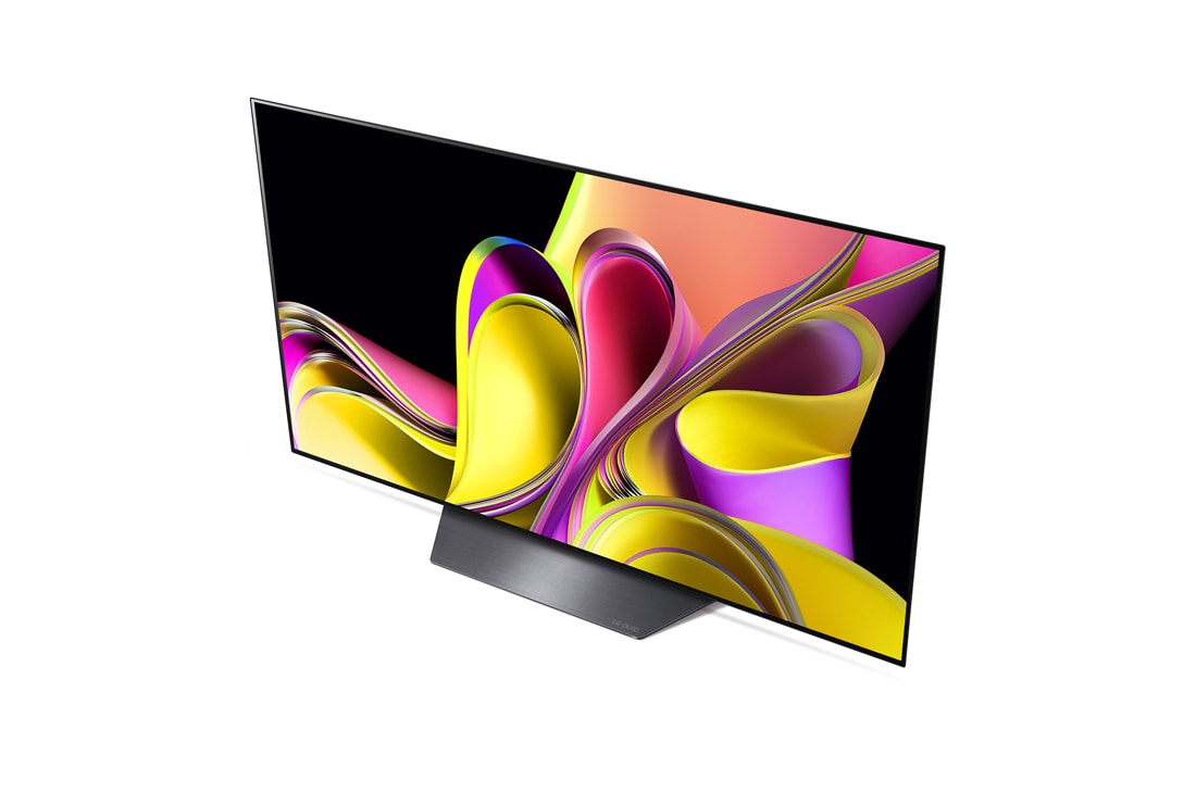 LG Pametni televizor LG OLED B3 od 55 inča u 4K tehnologiji 2023., Prikaz odozgo iz kuta., OLED55B33LA, thumbnail 8