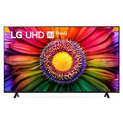 LG UHD UR80 4K pametni televizor od 70 inča, 2023., Prikaz prednje strane televizora LG UHD, 70UR80003LJ, thumbnail 1