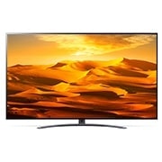 LG QNED 65'' QNED91 MiniLED 4K TV, Front View, 65QNED913QE, thumbnail 2
