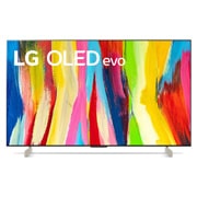LG OLED evo 42'' C2 4K TV, Prikaz prednje strane , OLED42C26LB, thumbnail 1