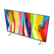 LG OLED evo 42'' C2 4K TV, Prikaz odozgo iz kuta, OLED42C26LB, thumbnail 8