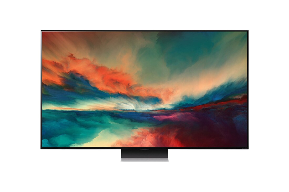LG Pametni televizor LG QNED Mini LED 86 od 86 inča u 4K tehnologiji 2023, prednji prikaz s nadograđenom slikom, 86QNED863RE, thumbnail 2