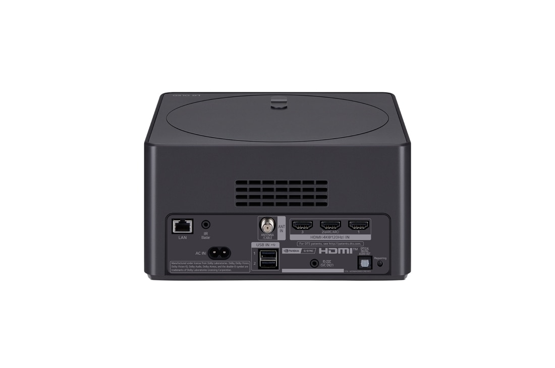 LG Prvi televizor na svijetu sa značajkom istinske bežične povezivosti True Wireless LG OLED evo AI M3 od 77 inča s bežičnim prijenosom slike i zvuka od 4K 120 Hz , Stražnji prikaz kutije Zero Connect Box, OLED77M39LA, thumbnail 8