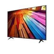 LG UHD AI UT80 4K Smart TV od 65 inča 2024, Blago zakošen prikaz s lijeve strane na LG UHD TV, UT80, 65UT80003LA, thumbnail 3