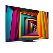 LG UHD AI UT91 4K Smart TV 2024 od 65 inča, Prednji prikaz televizora LG UHD TV, UT91, 65UT91003LA, thumbnail 2