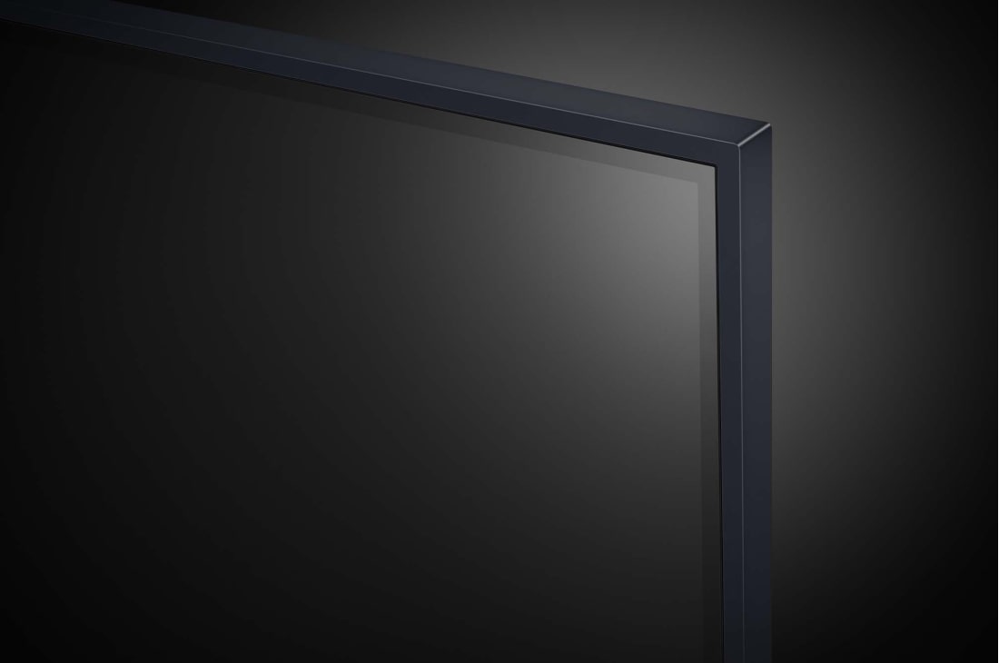 LG Televizor LG AI QNED80 4K Smart TV 2024 od 50 inča, Slika izbliza gornjeg ruba televizora LG QNED TV, QNED8, 50QNED80T3A, thumbnail 5