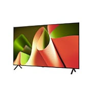 LG OLED AI B4 4K Smart TV od 65 inča 2024, Blago zakošen prikaz s lijeve strane na LG OLED TV, OLED B4, OLED65B42LA, thumbnail 2