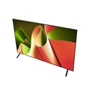 LG OLED AI B4 4K Smart TV od 77 inča 2024, Blago zakošen pogled odozgo na LG OLED TV, OLED B4, OLED77B42LA, thumbnail 8