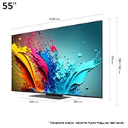LG AI QNED86 4K Smart TV 2024 od 55 inča, disc image, 55QNED86T3A, thumbnail 3