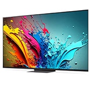 LG AI QNED87 4K Smart TV 2024 od 65 inča, Blago zakošen prikaz s lijeve strane na televizora LG QNED TV, QNED87, 65QNED87T3B, thumbnail 3