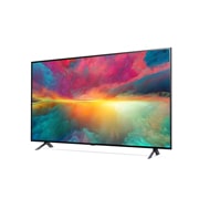 LG Pametni televizor LG QNED 77 od 75 inča u 4K tehnologiji 2023, prikaz bočne strane pod kutom od 30 stupnjeva s nadograđenom slikom, 75QNED773RB, thumbnail 2