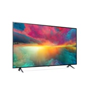 LG Pametni televizor LG QNED 77 od 75 inča u 4K tehnologiji 2023, prikaz bočne strane pod kutom od 30 stupnjeva s nadograđenom slikom, 75QNED773RB, thumbnail 6