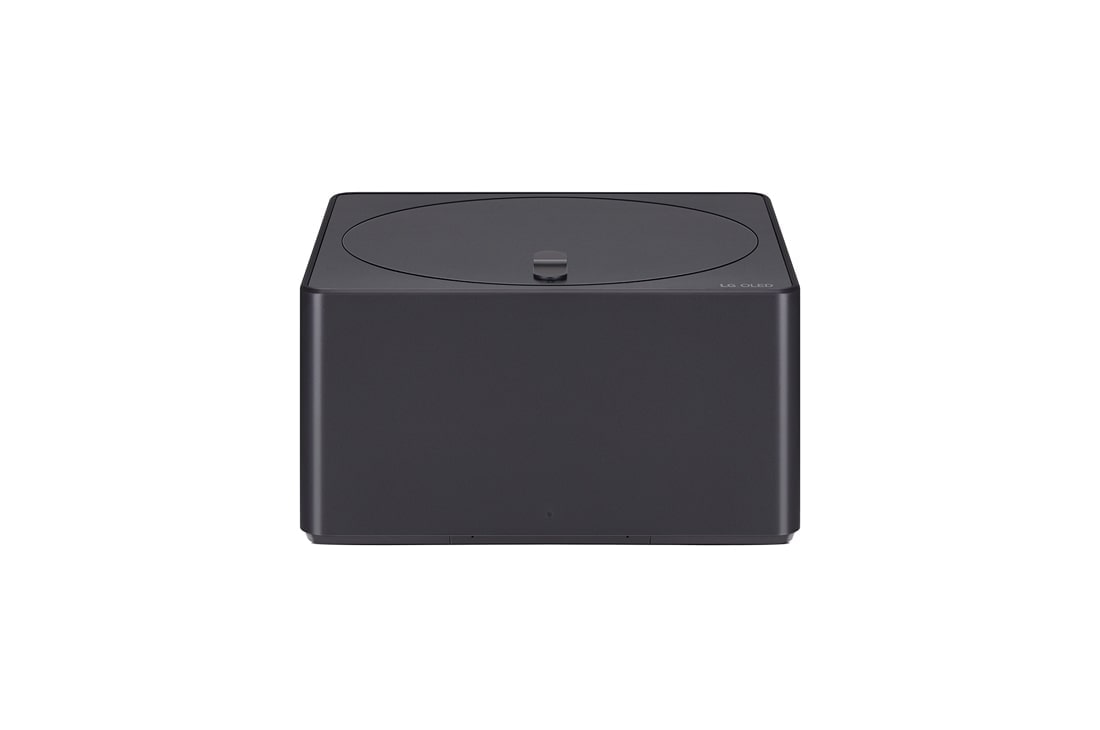 LG Prvi televizor na svijetu sa značajkom istinske bežične povezivosti True Wireless LG OLED evo AI M4 od 77 inča s bežičnim prijenosom slike i zvuka od 4K 144 Hz, Prednji prikaz Zero Connect Boxa, OLED77M49LA, thumbnail 6