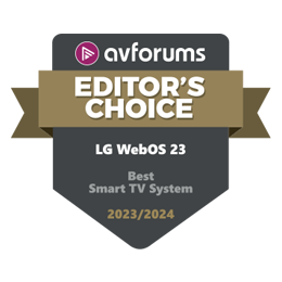 Logotip AVForums Editor's Choice.